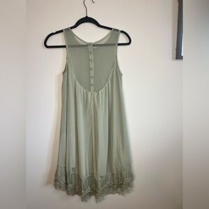 Sage green Altar’d State boho dream dress